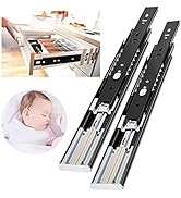 YENUO Heavy Duty Drawer Slides With Lock 12 14 16 18 20 22