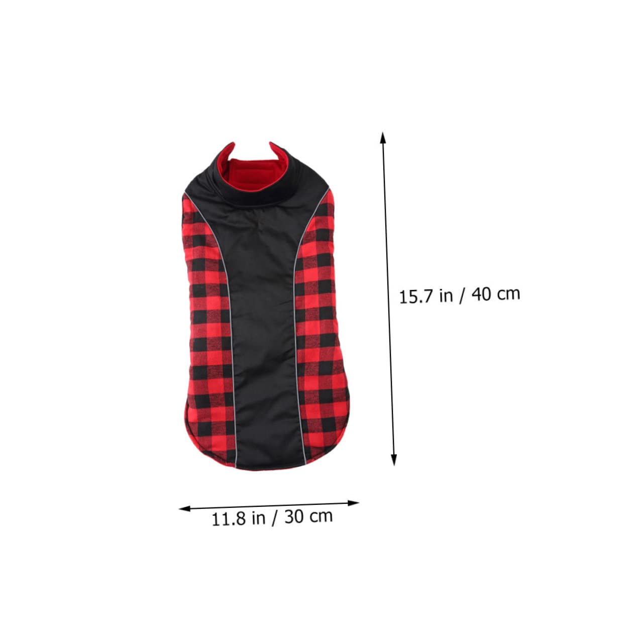 ifundom 1pc Pet Dog Raincoat Thickened Winter Dog Coat for Outdoor Use Reflective Design Warm and Comfortable Puppy Apparel Present for