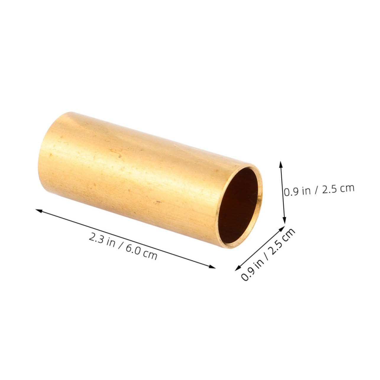 ULDIGI 2pcs Glass Guitar Slides Finger Slider for Electric Acoustic Guitars Comfortable Fit Durable Build String-friendly Finish Accessories