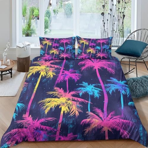 Parure de lit microfibre douce et zippée pour des nuits d'été