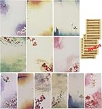 Design:Bunt, Vintage-Look, mit elegantem Muster – das einzigartige Design macht das Schreibpapier so charmant.