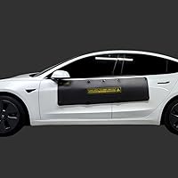 Vista 1 de BestDoorGuard Tesla Solamente Protector de Abolladuras de Puerta de Coche de Aluminio Prevención de Abolladuras de Coche Removible No Magnético