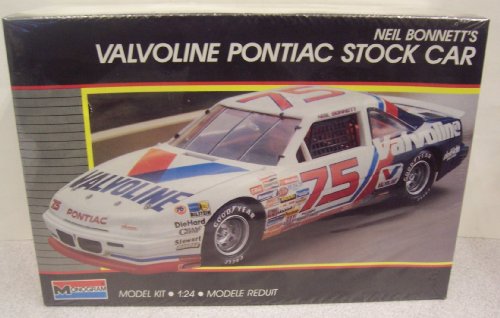 Monogram #2787 Neil Bonnett's Valvoline Pontiac Stock Car 1/24 Scale Plastic Model Kit