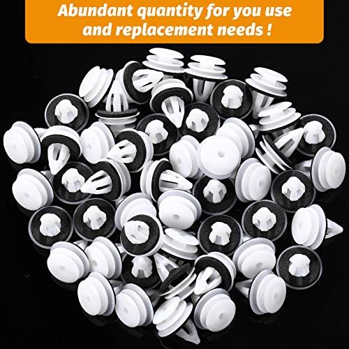30 Pieces Car Door Clips Car Trim Clips Bumper Fastener Clips Compatible with Car Boots, Interior Doors or Trim Panels