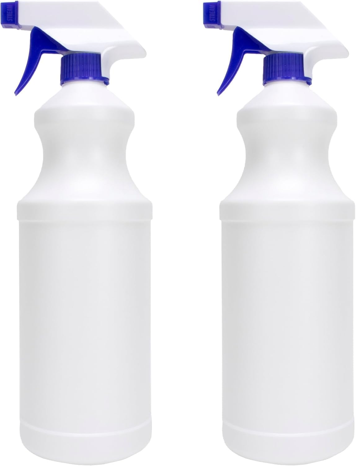 American Health Service Spray Bottles (2 Pack, 32 Oz), Refillable Heavy Duty Spraying Bottle for Cleaning Solutions, Hair Spray, Gardening, Pets,