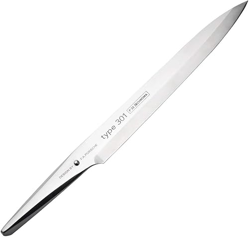Chroma F.A. Porsche Type 301 - Cuchillo para sashimi, 9.685 in, P38, talla única, color plateado