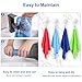 ovwo 12Pcs Premium Microfiber Cleaning Cloth, Highly Absorbent Household Cleaning Supplies - for Kitchen Towels, Dish Cloths, Dust Rag