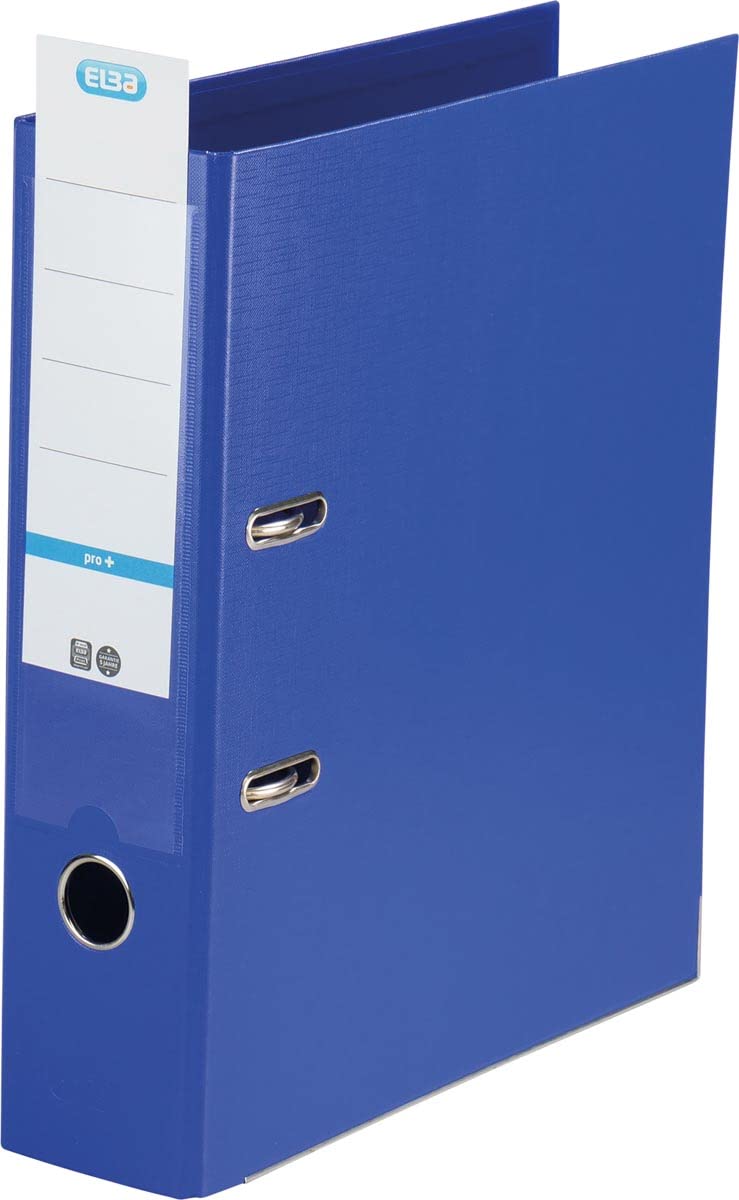 Elba Segregator A4, Smart Pro +, szerokość 8 cm, tworzywo sztuczne, niebieski, 10 sztuk