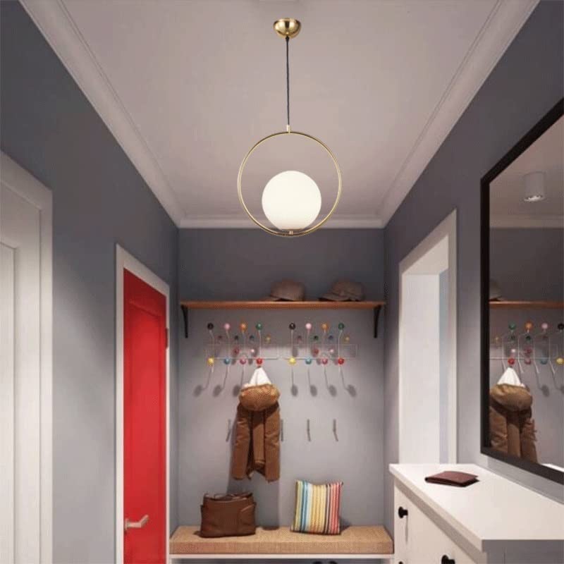 Plafonnier boule nordique créatif pour illuminer une salle à manger - 6