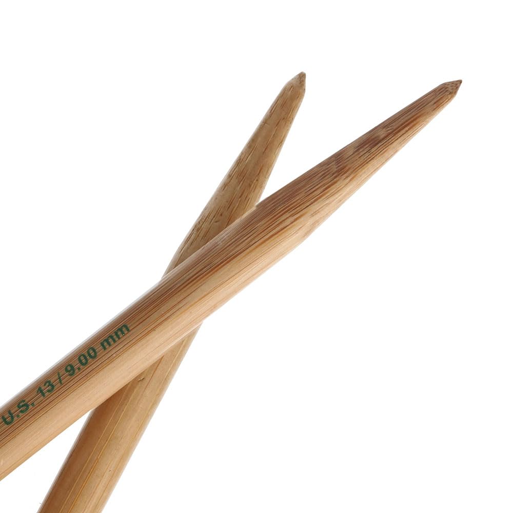 Pony Bamboo Circular Knitting Needle 60cm 9.00mm - 1 Piece, Brown, 60cm x 9.00mm - Image 4