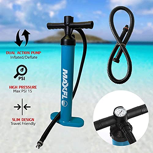 image for MAXFLO Inflatable Stand Up Paddle Board 10’6” Long 6” Thick | SU
