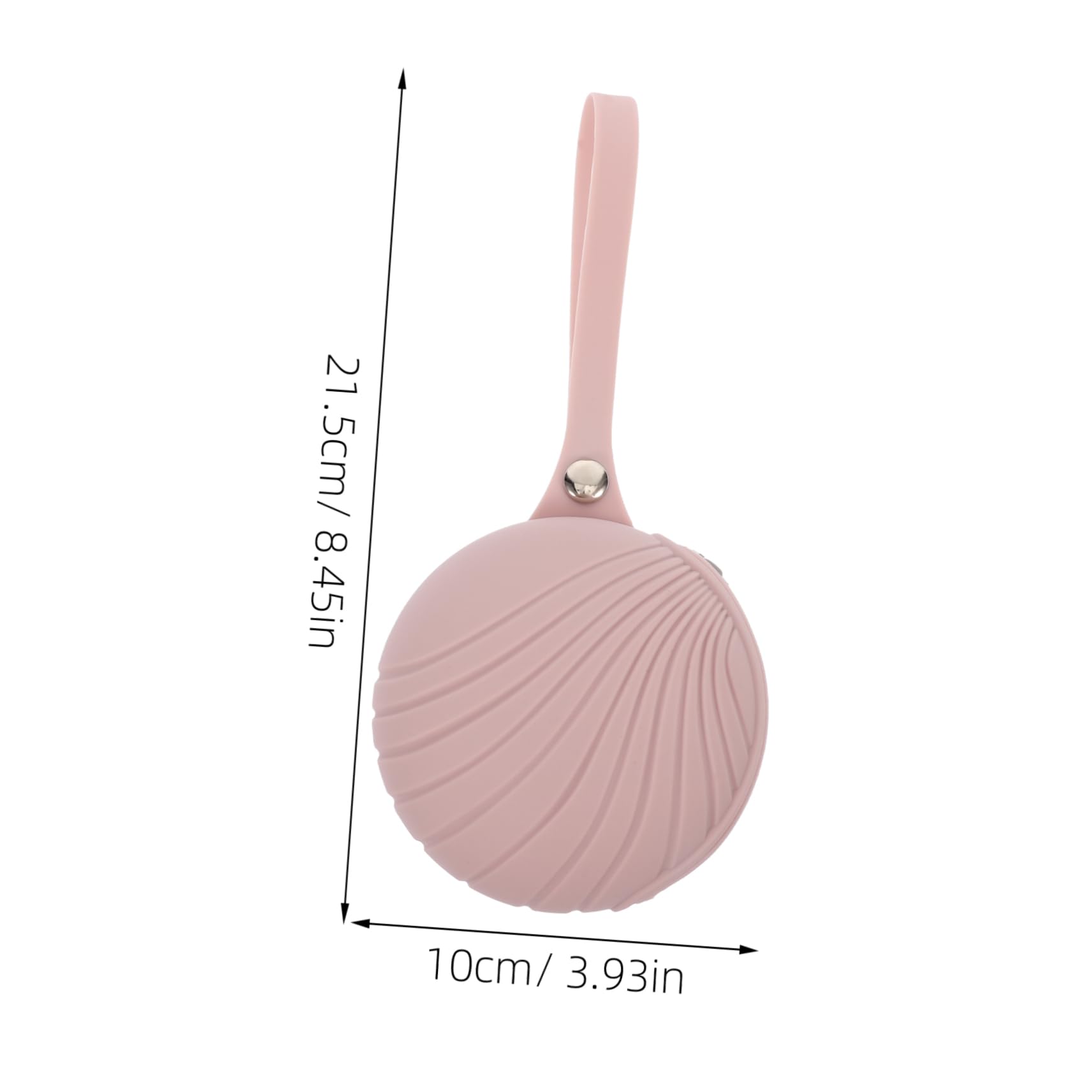 FRCOLOR Pacifier Pouch Silicone Storage Bag Stroller Accessory Zipper Multi-use Key Pacifier Holder