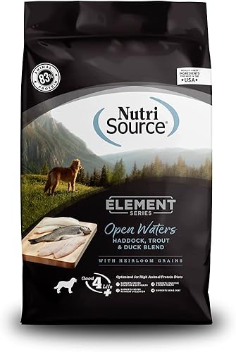 Miniatura 9 de NutriSource Element Series - Alimento para perros, hecho con cordero, canguro y tabla silvestre, con granos reliquias, 24 libras, comida seca para