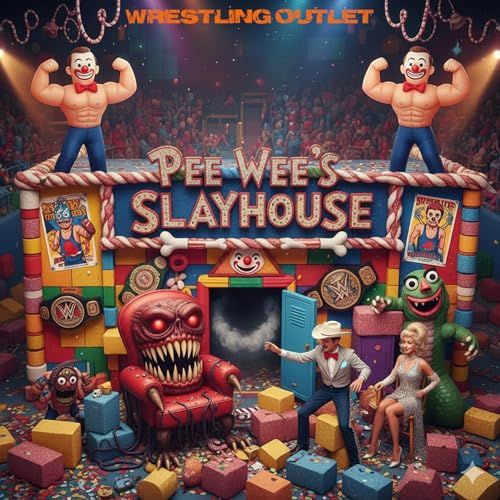 Pee Wee's Slayhouse Podcast Por arte de portada