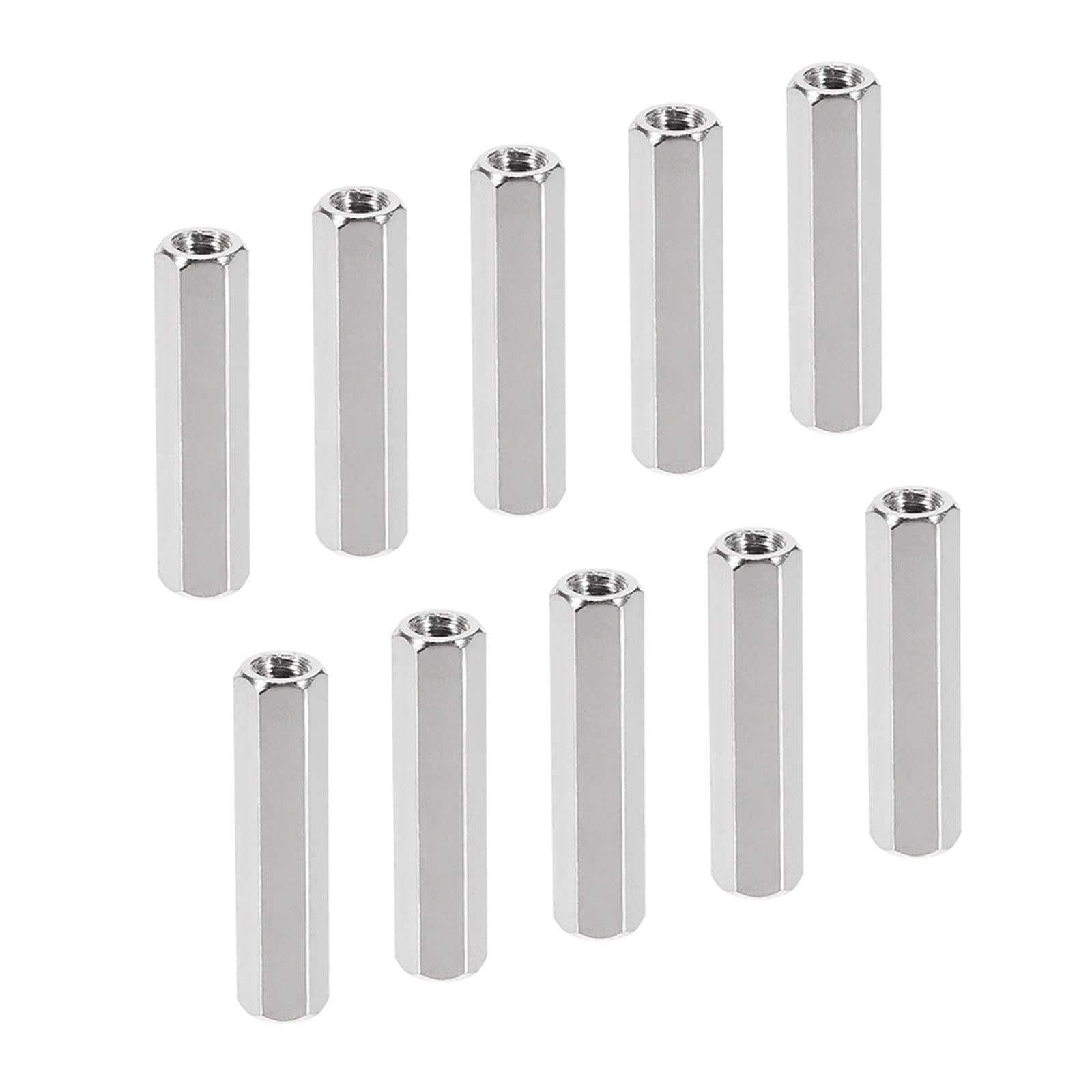 YOKIVE 10 Pcs M4 Spacers, Brass Hex PCB Standoffs Nuts, Keep Height Consistent, Great for Motherboard Circuit Board