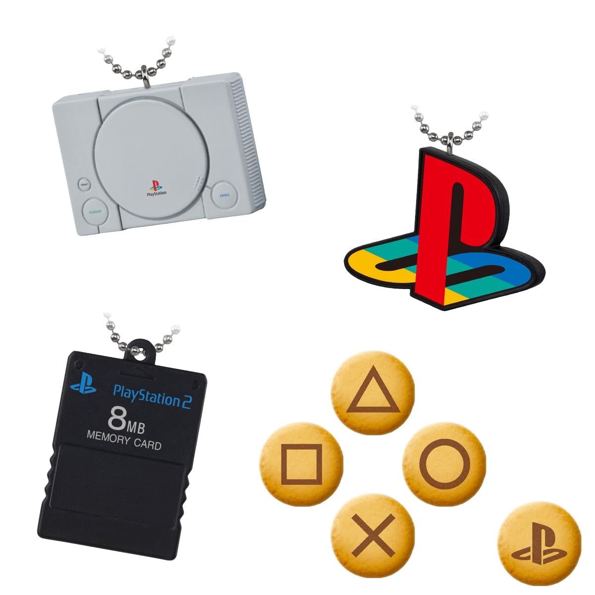 PlayStation ™ / ミニチュアチャーム　11種コンプセット 全11種セット〕バンダイ PlayStation/ミニチュアチャーム付き