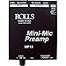 Rolls MP13 Mini Microphone Preamp with SM Series XLR M to XLR F Microphone Cable - 6'