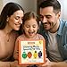 Fruit Spinning Tops for Kids, Stocking Stuffers & White Elephant Exchange Toys – 4 Pack Fruit-Themed Light-Up Toys with Music for Boys & Girls Toddlers