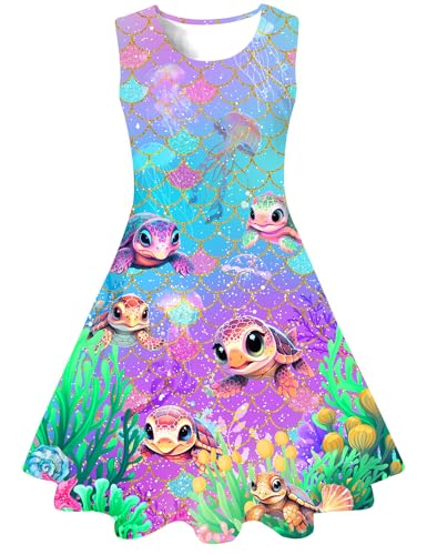 Belovecol Kleid für Mädchen Kinder...