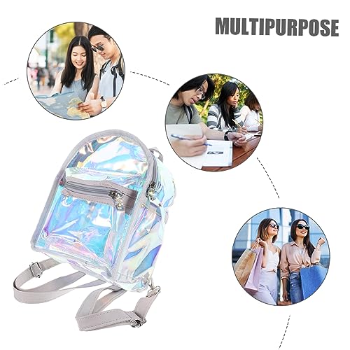 Sac à dos holographique transparent Healeved chic et élégant - 6