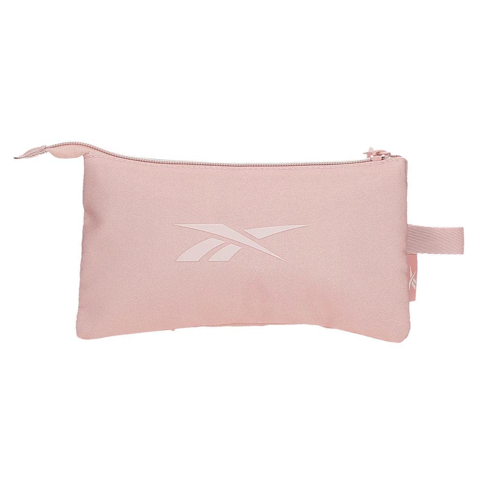 Reebok Glen Triple Pink Pencil Case, 22 x 12 x 5 cm, Polyester - Image 3