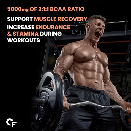 Image of Carbamide Forte Eaa Supplement with Bcaa 5000Mg | Eaa intra workout Supplement for Men & Women with Hydration Blend & Vitamins - Peach Iced Tea Flavour - 50 Servings - Powder 300G