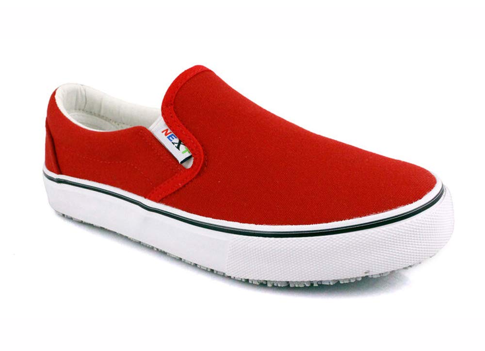 Laforst Next Gen Footwear Women's Sandy 3319 Slip Resistant Sneaker, Jackey Red, 9.5