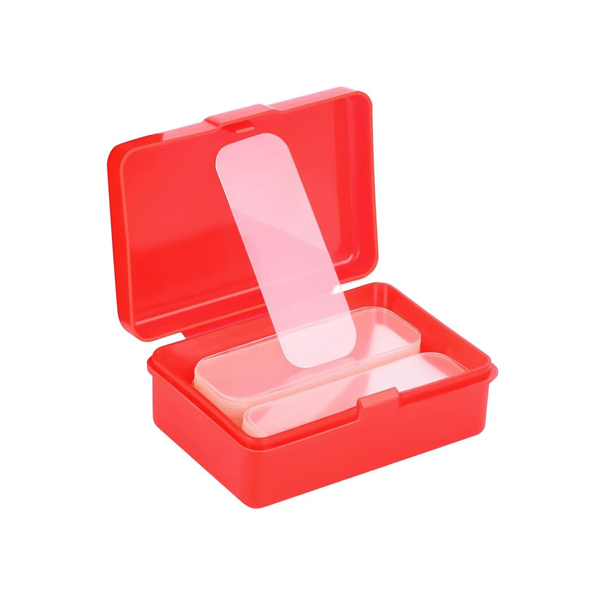 Brownish ArteReusable Transparent Double-Sided Adhesive Tape, Strong Sticky Mounting Strips for Wall and Home Office, Multipurpose Removable Grip (60 Pieces)