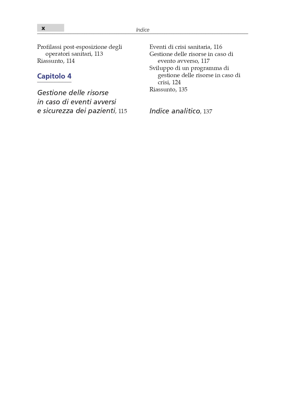 Sicurezza e complicanze in anestesia