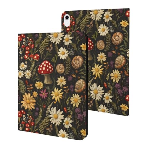 Protection iPad 11 2025 fine antichoc étui veille automatique plante