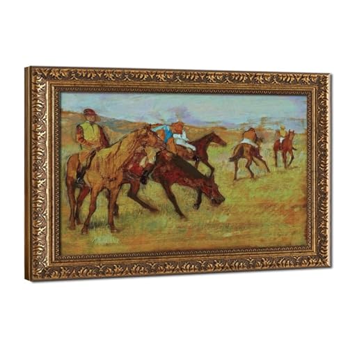 Impression sur toile Edgar Degas pour un décor de bureau élégant 50x75 cm