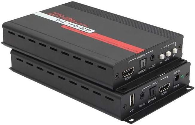 SC-HD-2B HDMI scaler with audio embed/extract & flip
