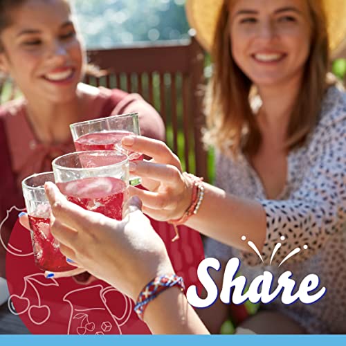 Crystal Light Sugar-Free Cherry Pomegranate Naturally Flavored Powdered Drink Mix (60 Ct Pack, 12 Canisters Of 5 Pitcher Packet) #TOP3