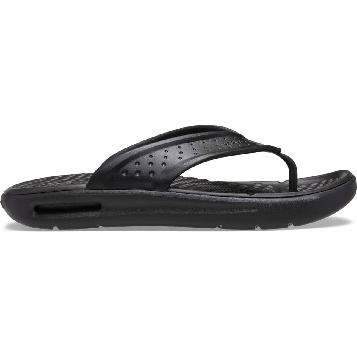 Crocs, Men, InMotion Flip, Black/Black, 12 UK Men
