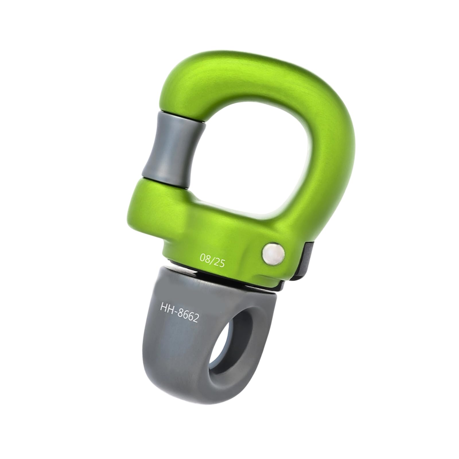 Conector giratorio de 360 grados, mosquetón de escalada con bloqueo automático, accesorios de conexión rápida duradera