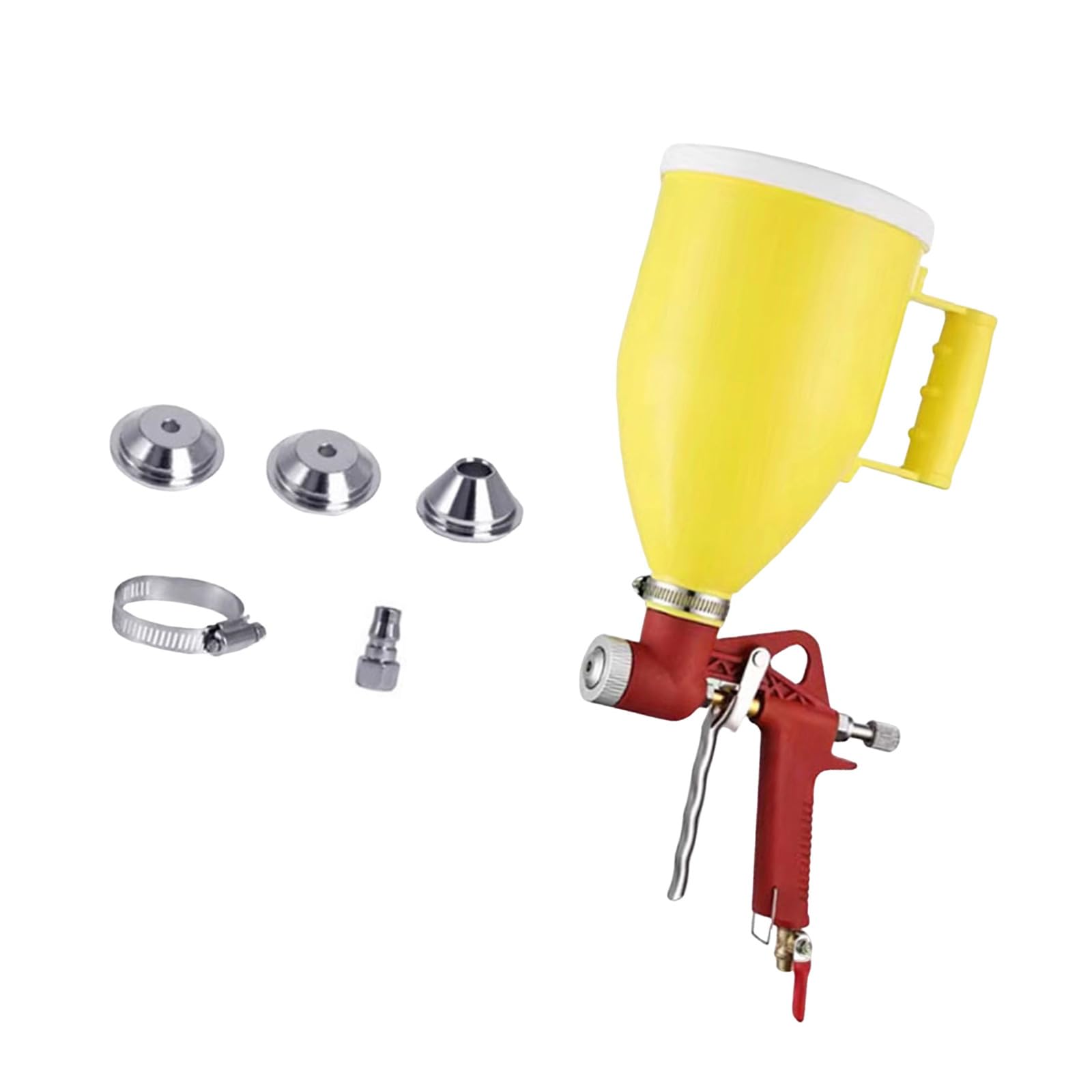 Yanzunlrn Direct Sty1e Multipurpose Paint Sprayer Set With Adjustable Pressure Control Systems For Smooth Coating Finish Efficiency Applications Light Duty Texture Sprayer