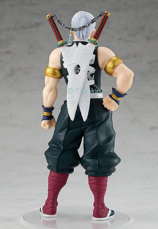 Image of Trunkin Rubber Demon Slayer Tengen Uzui Action Figure The Sound Hashira Figurine Standie Collectible Figure Manga Weeb, 10 cm , 10 cm