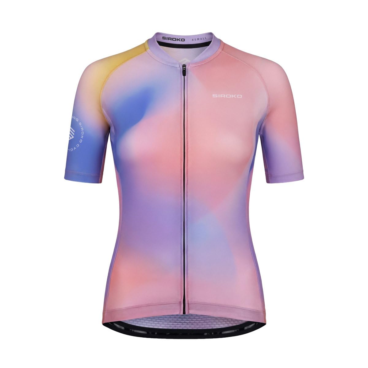 SIROKO Maillot de Manga Corta Ciclismo M2-W NRC Purple Morado