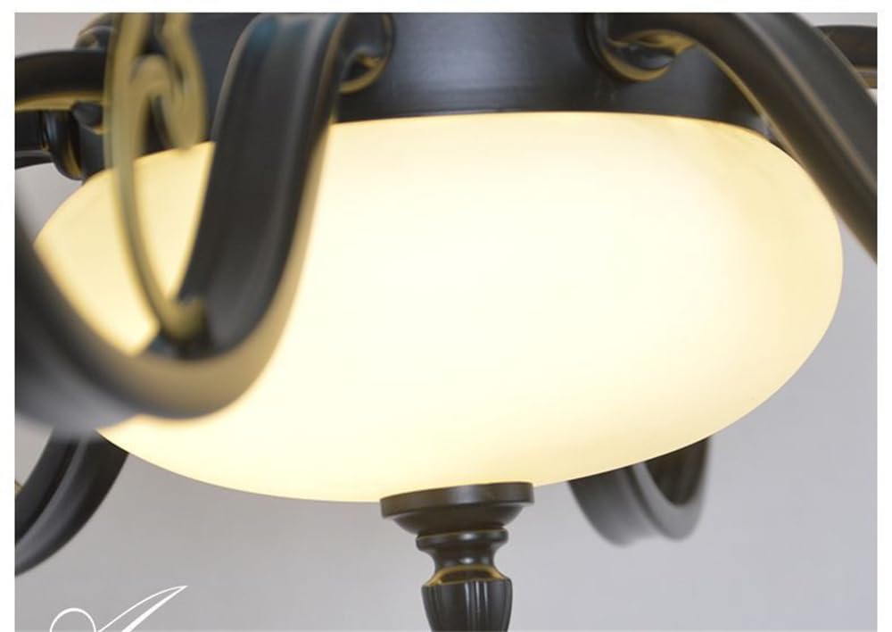 LED Europejska Współczesny salon Złoty żyrandol kryształowy (B 3 światła)