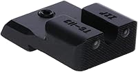 Vista 4 de Miras de noche TRUGLO Tritium Pro para pistolas, compatibles con miras compactas de pistolas CZ, con puntos blancos diurnos, puntos de tritio