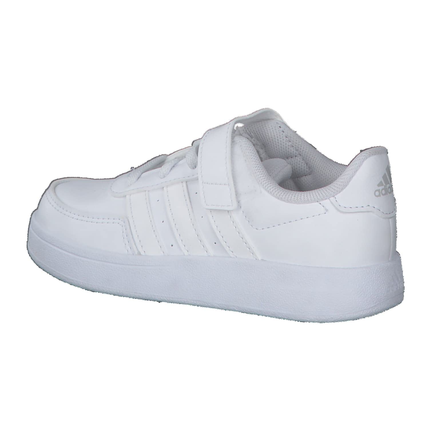 adidas Breaknet Lifestyle Court Elastic Lace and Top Strap Shoes, Zapatillas de Tenis, Cloud White/Cloud White/Grey One, 38 EU