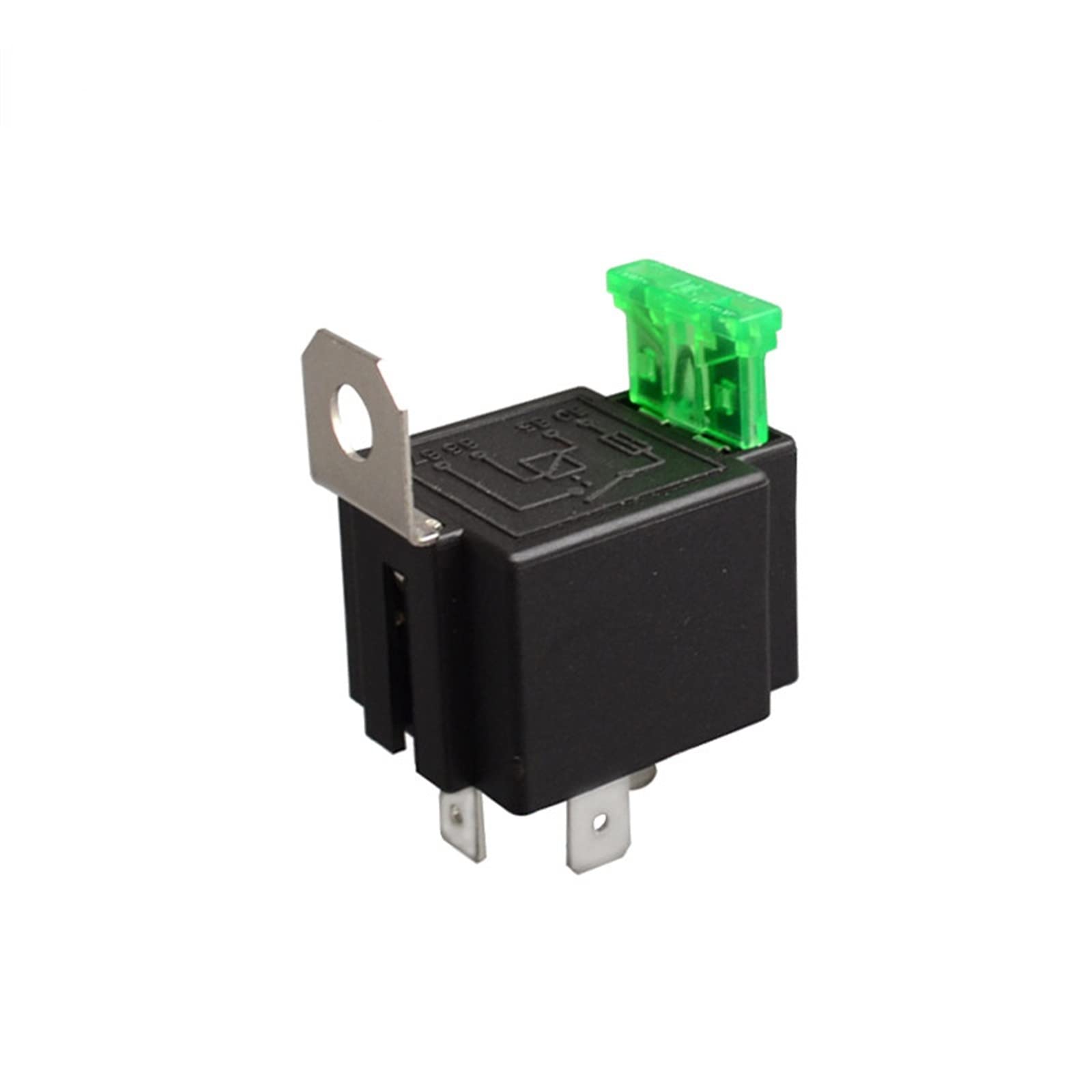 4 Pin 30A Auto Relay with Fuse, Coil Voltage 12VDC Relais
