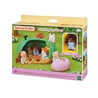 Sylvanian Families 5453 Baby Hedgehog Hideout Playset, Multicolour