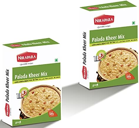 NIRAPARA Palada payasam mix palada kheer mix palada payasam Instant palada mix palada rice palada pradhaman 600 Gram ( 300G Pack of 2 )