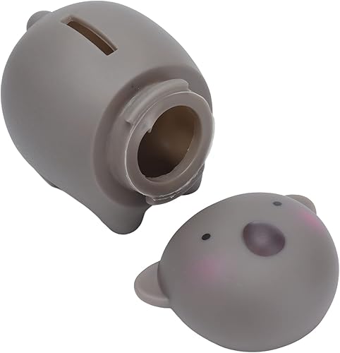 Miniatura 5 de Alcancía de dinero de dibujos animados, material seguro sin veneno, resistente, duradero, encantador, monedero, para niños, niñas, niños, como