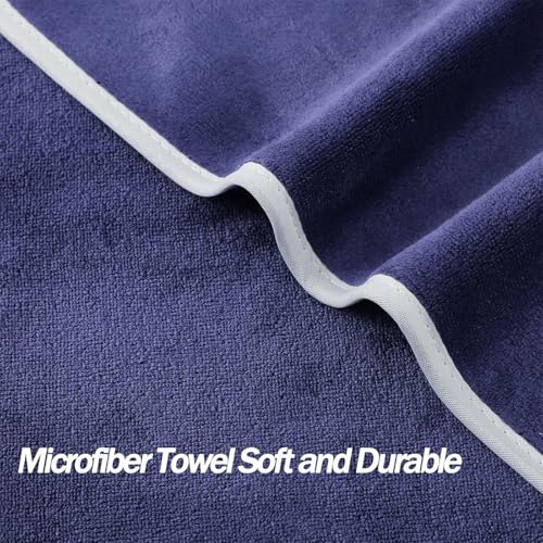 Image of Microfiber Gym Towels Bigger Size Super Soft for Exercise Fitness, Sports
