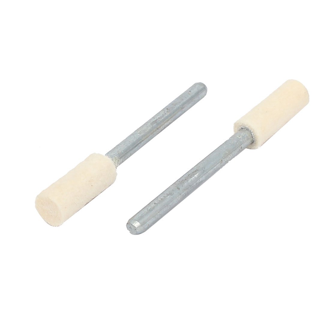 Aexit Mandrel Mounted Abrasives White Conical Felt Point Polishing Tool Model:86as302qo744