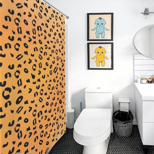Rideau de douche imperméable pour stopper les éclaboussures d'eau au sol 152 x 183 cm