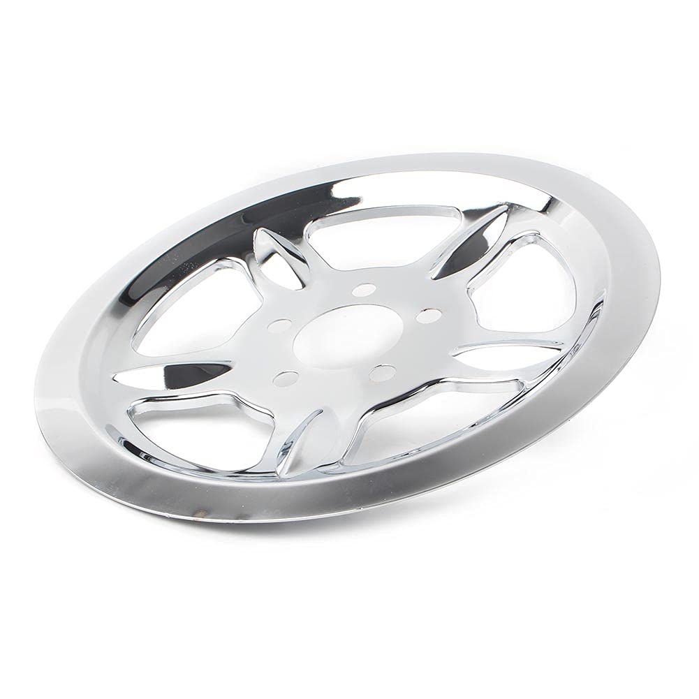 Cnkaka036 Motorcycle Rear Drive Belt Pulley Cover Guard Protected for Harley for Sportster XL883 2004-2019, XL1200 2004-2019, Forty-Eight XL1200X 2010-2019, Seventy-Two XL1200V 2012-2017, Chrome