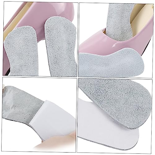 Plantillas antideslizantes para tacones gris para mujer miniatura 3